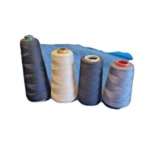 Cone Thread Black, Beige, Blue Cotton, Polyester & Cotton
